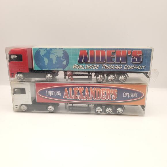 Swibco Trucking Company Toy Semi Truck Set of 10 New in package - Picture 8 of 13